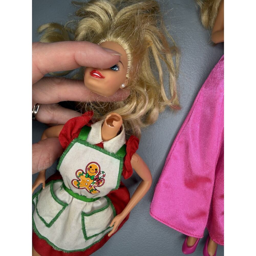 Vintage 1990s 80s Barbie Doll Lot 10 Skate Disney Mattel Swim Y2K Blonde Shoes - Picture 8 of 10